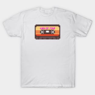 Gang Of Four 8bit cassette T-Shirt